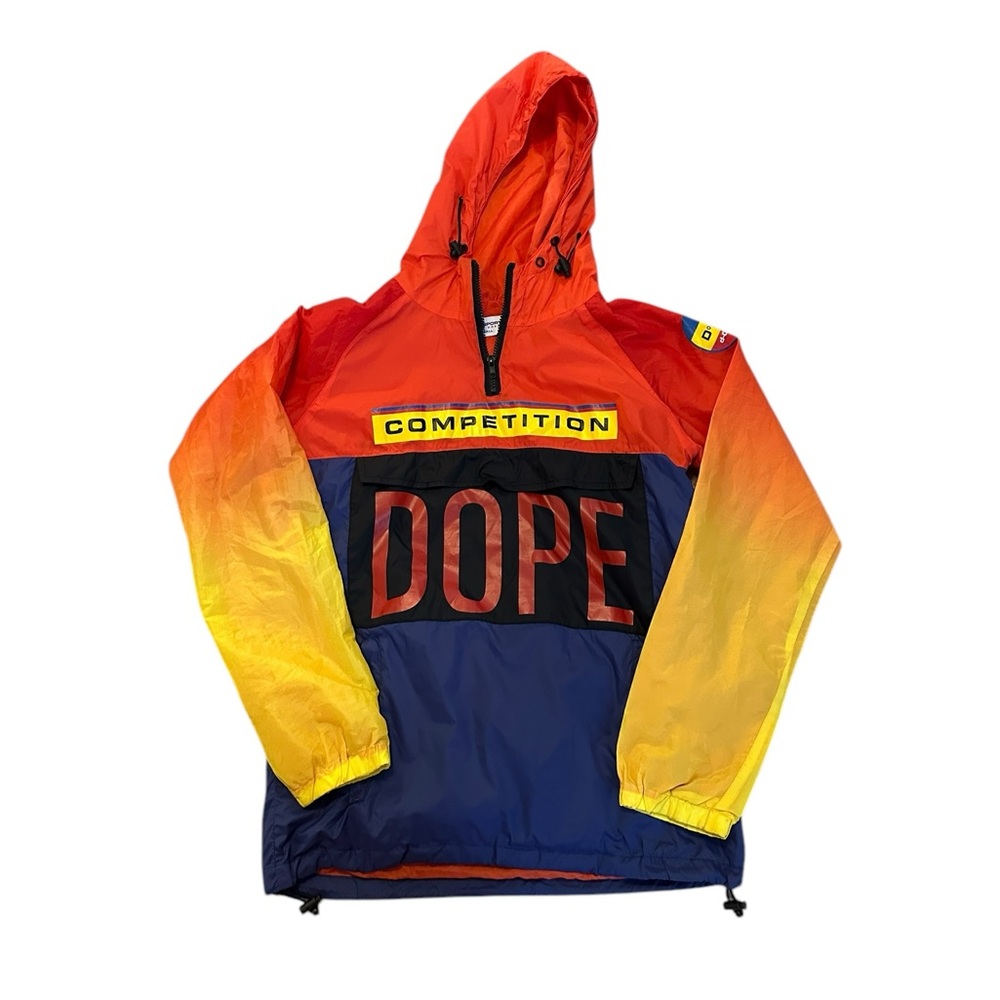 Dope Sport Competition Windbreaker Size XS Colorblock